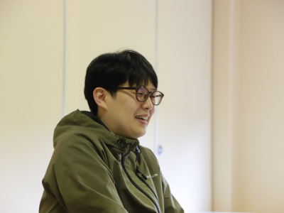 写真:遊戯オートキャンプ場の運営管理者の内山さん