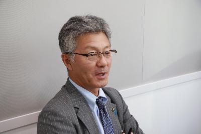 写真：市長が話しています。