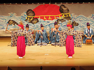 高原田の小切子踊の写真