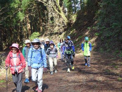 （イメージ）大日山ウォーキング