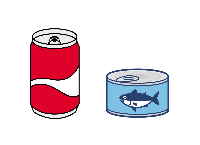 空き缶のイラスト