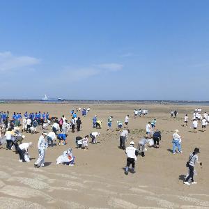 （イメージ）中央海岸の清掃ボランティア活動