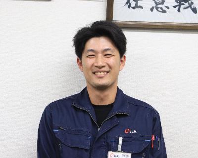 株式会社飯塚鉄工所の渡邊さんの写真です。