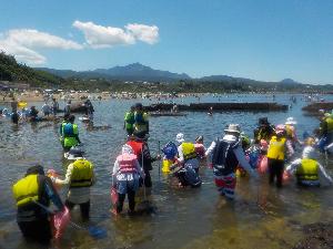 （イメージ）柏崎の海でサザエ漁を体験しませんか