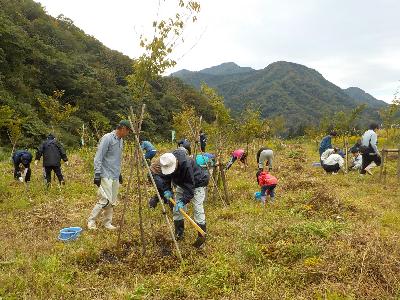 （イメージ）谷根川さけの森づくり