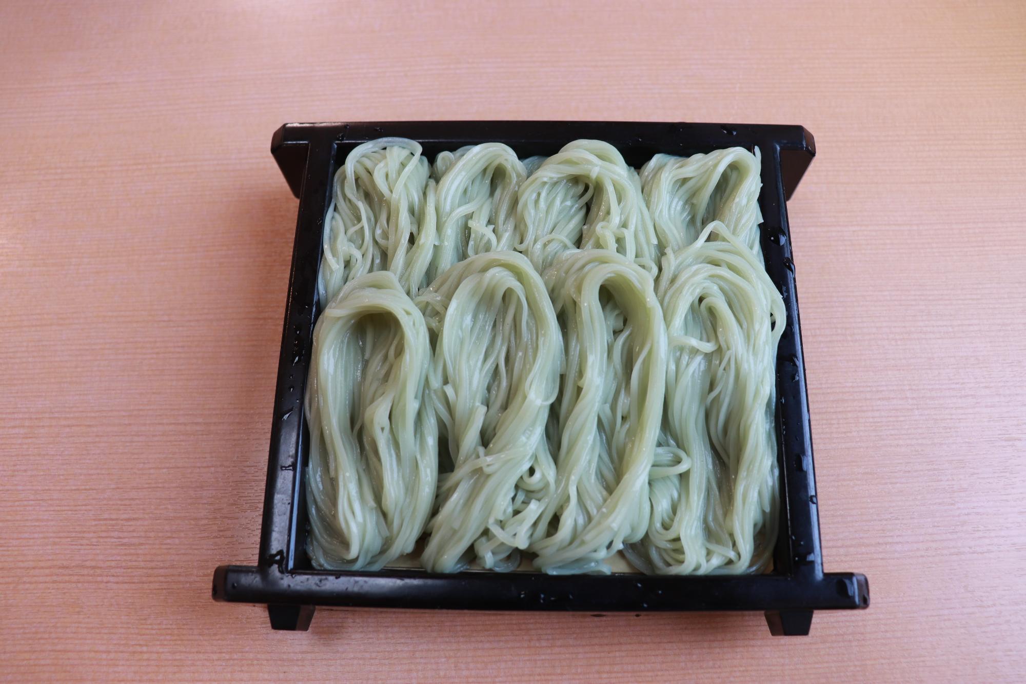 写真：米粉を使用したひやむぎ