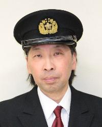 伊平第14分団長の正面顔写真