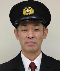 菊入第18分団長の正面顔写真