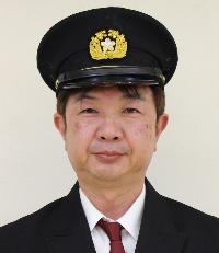 名塚第5分団長の正面顔写真