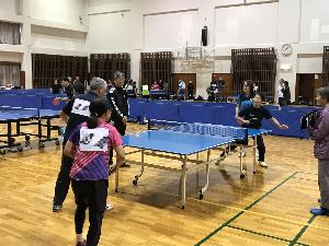 （イメージ）令和7(2025)年度市民ラージボール卓球交流大会
