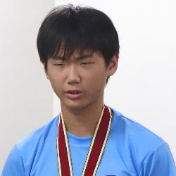 写真：石塚浬尋さんが全国大会への意気込みを話しています