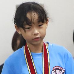 写真： 大藤智歌さんが全国大会への意気込みを話しています