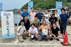 写真：3位の江南OB