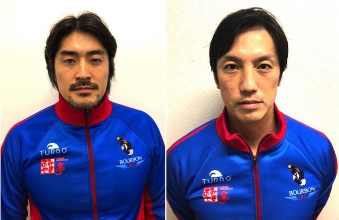 日本選手権で現役復帰する青柳選手と永田選手の写真