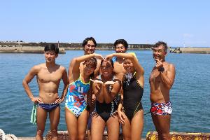 写真：岐阜水球クラブの集合写真