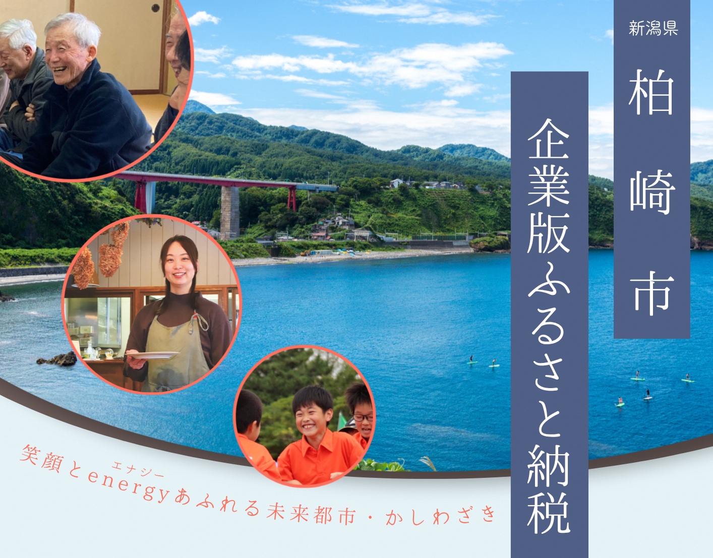 企業版ふるさと納税のチラシ