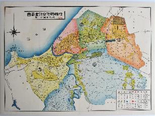 柏崎市防空計画要図