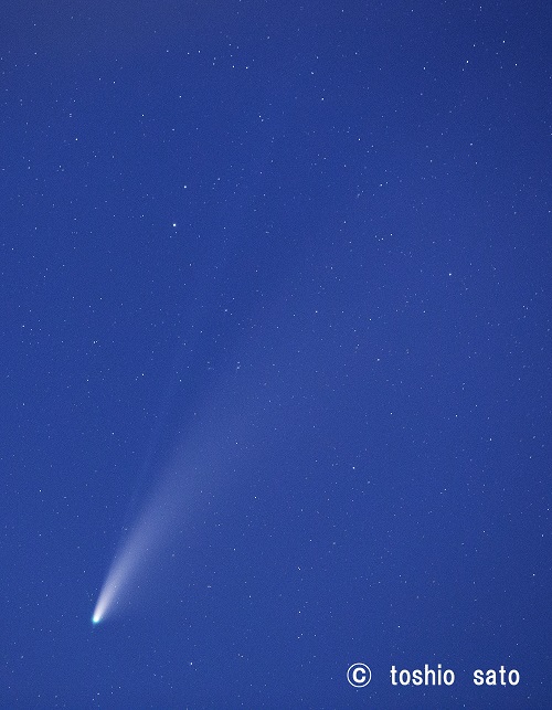 ネオワイズ彗星写真