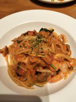 写真：参加者に提供されたパスタ