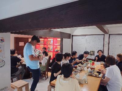 令和6年7月開催の交流会の様子（コミュニティカフェReward）